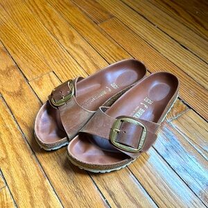 Birkenstock Madrid Gold Bug Buckle